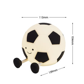 QANYI Soccer Night Light rechargeable battery for cordless convenience