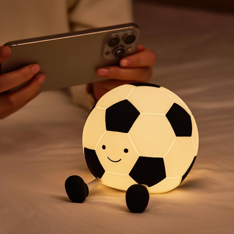 QANYI Soccer Night Light tap-to-turn-on design suitable for kids and parents