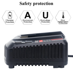 Qbmel charger with overload protection and cooling system during use