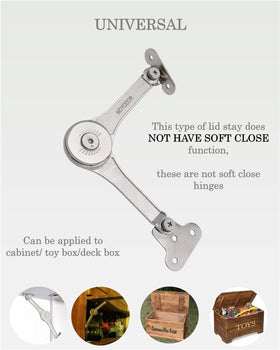 QBOSO lid stay shown with Allen wrench for tension adjustment