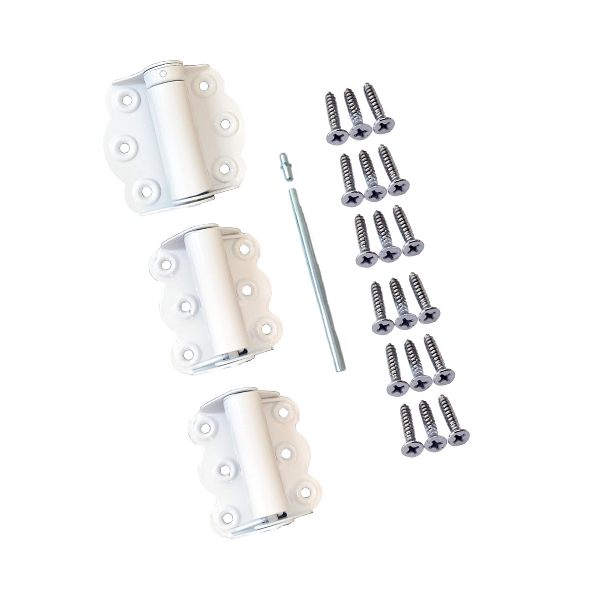 QCAA door spring hinges 2-3-4 inch for durable, self-closing action on lightweight doors.