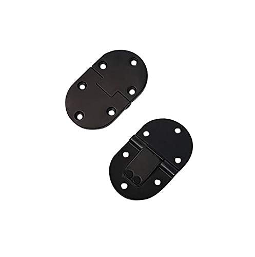 QCAA solid brass butler tray folding hinge, open angle for easy serving and display
