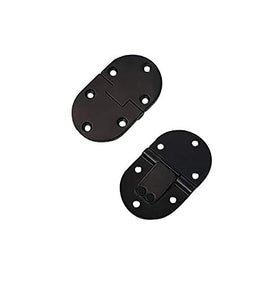 QCAA solid brass butler tray folding hinge, open angle for easy serving and display