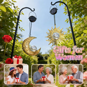 QCF night garden ambience lights highlight garden features after dark