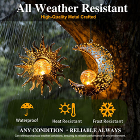 QCF waterproof lantern demonstrates durable performance in rain and frost.
