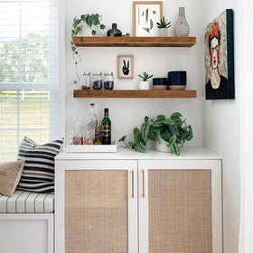 QEEIG kitchen area use for organizing essentials neatly.