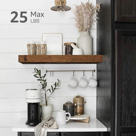 QEEIG bathroom shelves installation steps illustrating easy assembly