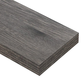 QEEIG two-pack floating shelves offer organized bathroom storage.