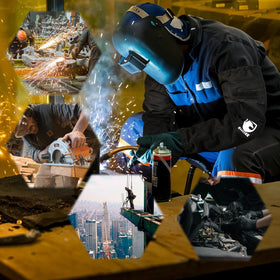 QeeLink welding sleeve durability stitching close-up reveals Kevlar strength