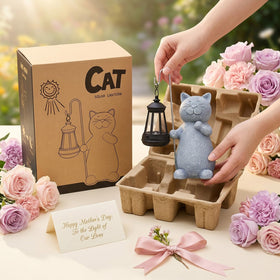 Qeeman Indoor Outdoor Cat Lantern suitable for living rooms or porches