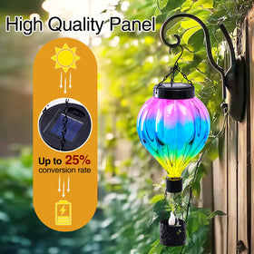 QeemTaco garden-friendly lantern creates cozy ambiance on evenings.