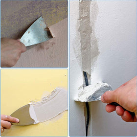 QEES multifunction drywall tool for putty, wallpaper, plaster tasks