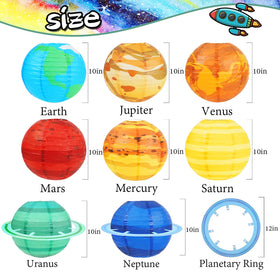 Qenk Space Planet Earth Lantern for bright room ambiance and educational display.