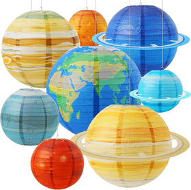 Qenk Space Lantern Mercury – vivid planet decor for classroom astronomy displays
