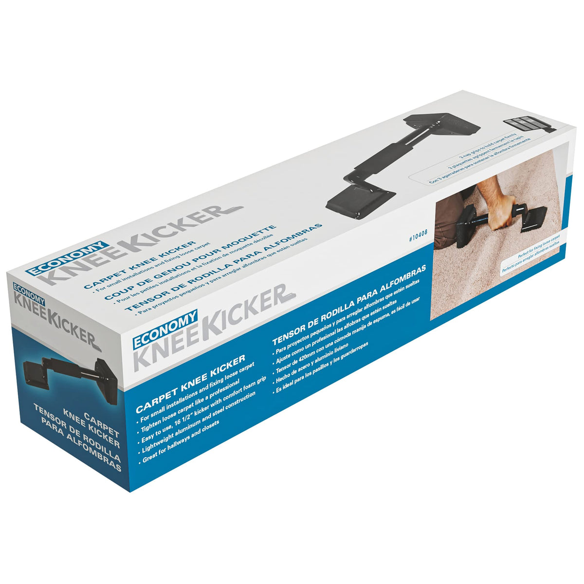 QEP 10408 package includes essential positioning tool for low-profile carpets