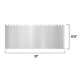 QEP Comfort Grip trowel handle supports comfortable use and reduced fatigue.