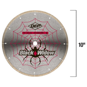 QEP Black Widow blade micro-segments cooling design reduces wobble