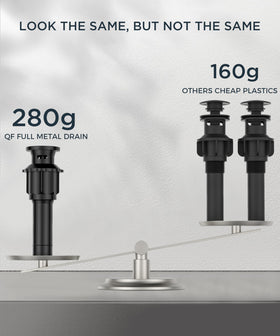 QFN installation kit with three quick-connectors for easy setup.