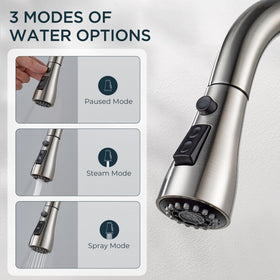 QFN 1- or 3-hole installation simplifies remodels