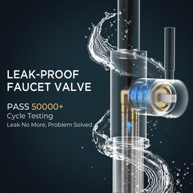 QFN lead-free stainless steel with fingerprint resistant coating shines longer