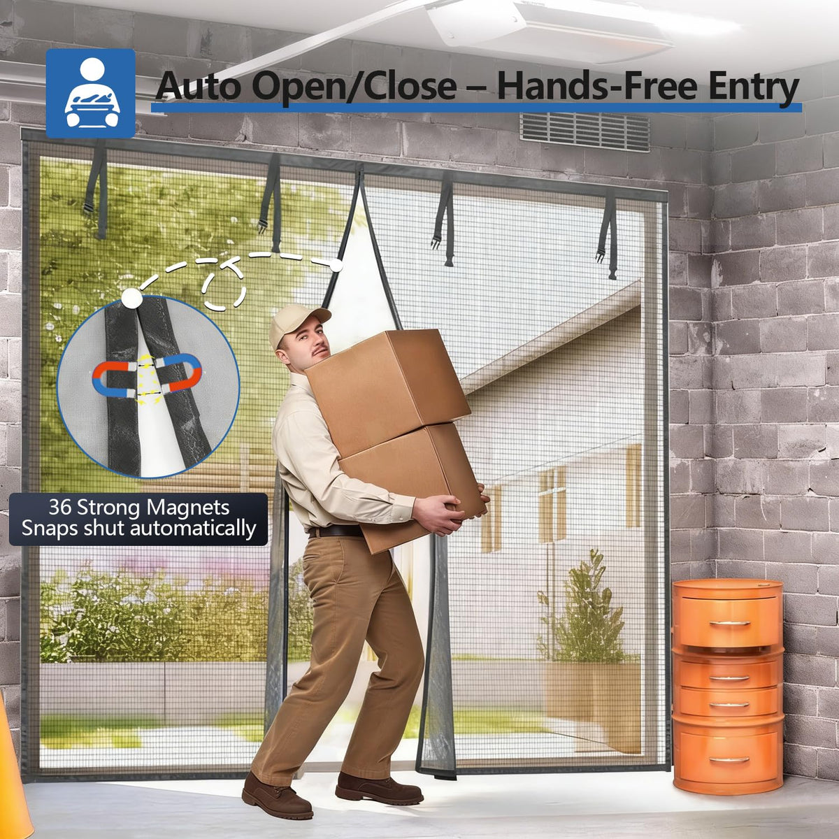Q-Hillstar hands-free entry with pets walking through smoothly