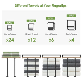 QHMCHLDZ easy-install hardware simplifies mounting in minutes.