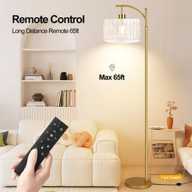 QIYIZM dimmable remote lamp offers stepless brightness for any mood.