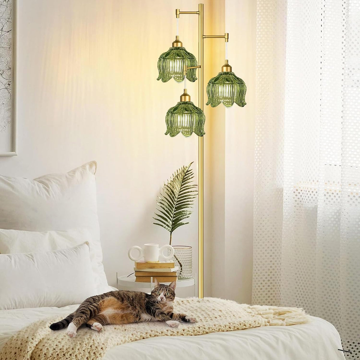 QIYIZM three-light heads rotatable for versatile lighting