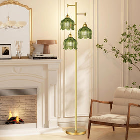 QIYIZM three LED bulbs included for ready illumination