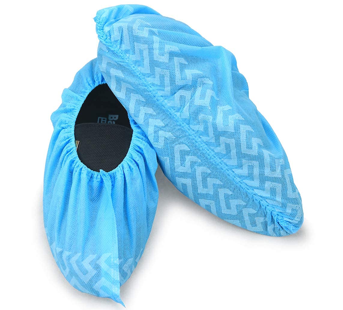 QIAN SOU disposable boot covers pack for clean indoor protection.