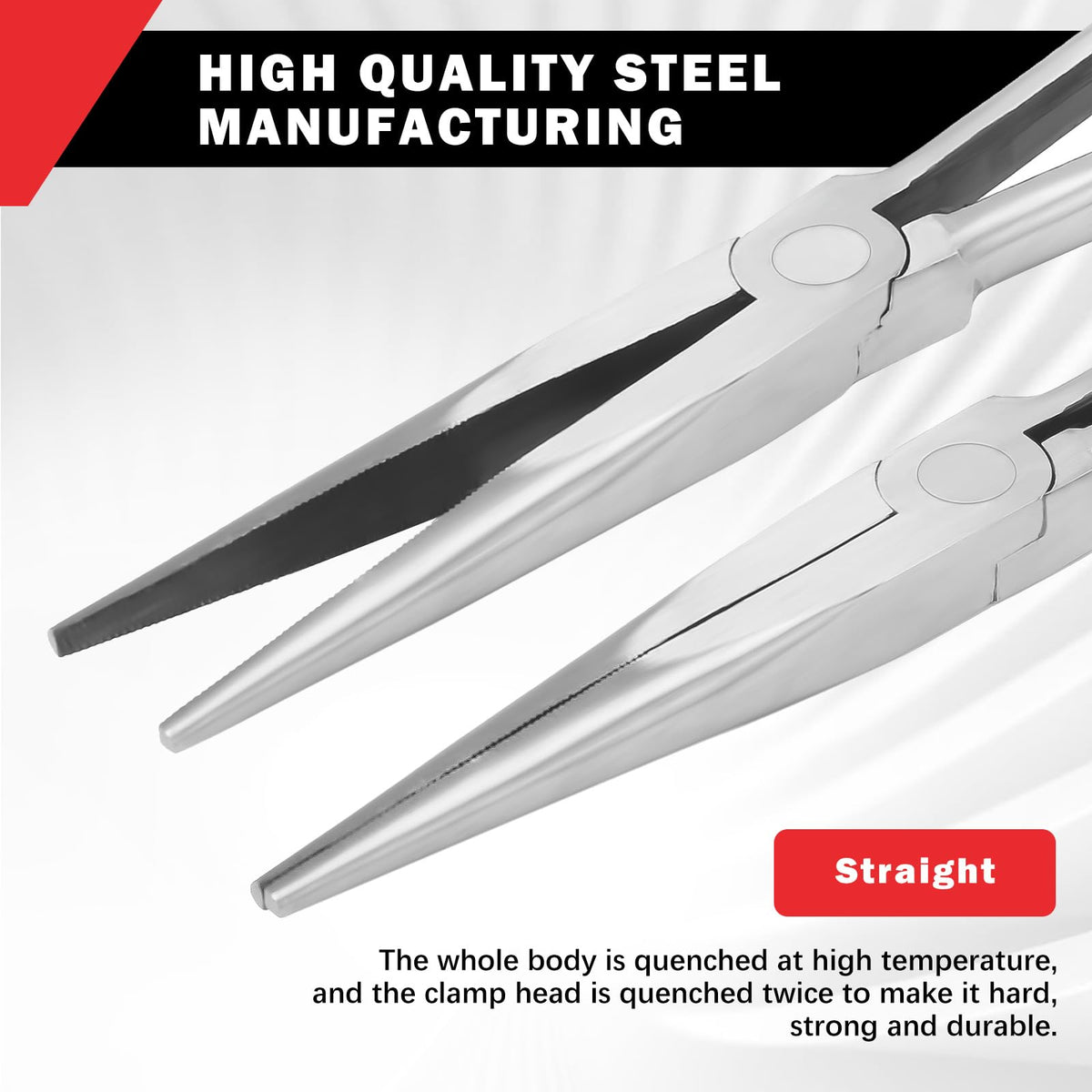 Heavy-duty steel construction of Qiilu pliers for lasting performance