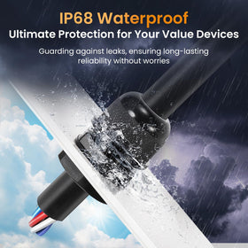 QILIPSU nylon pass-through enables clean cable entry and strain relief.
