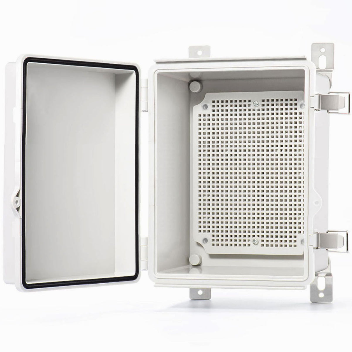 QILIPSU waterproof junction box with IP67 grey cover for outdoor protection