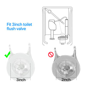 QILIYINI stainless chain and hook for durable flapper connection