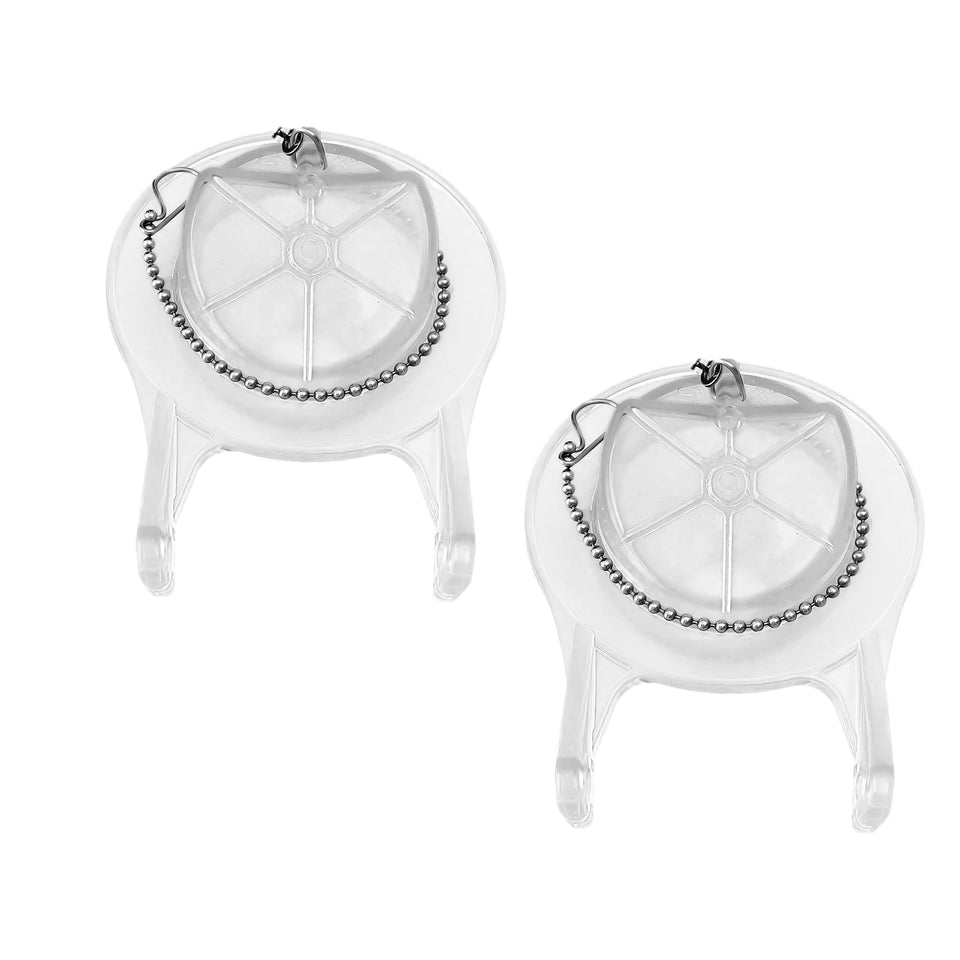 QILIYINI toilet flapper GA715014-GEG1 for 3-inch valves with a transparent seal