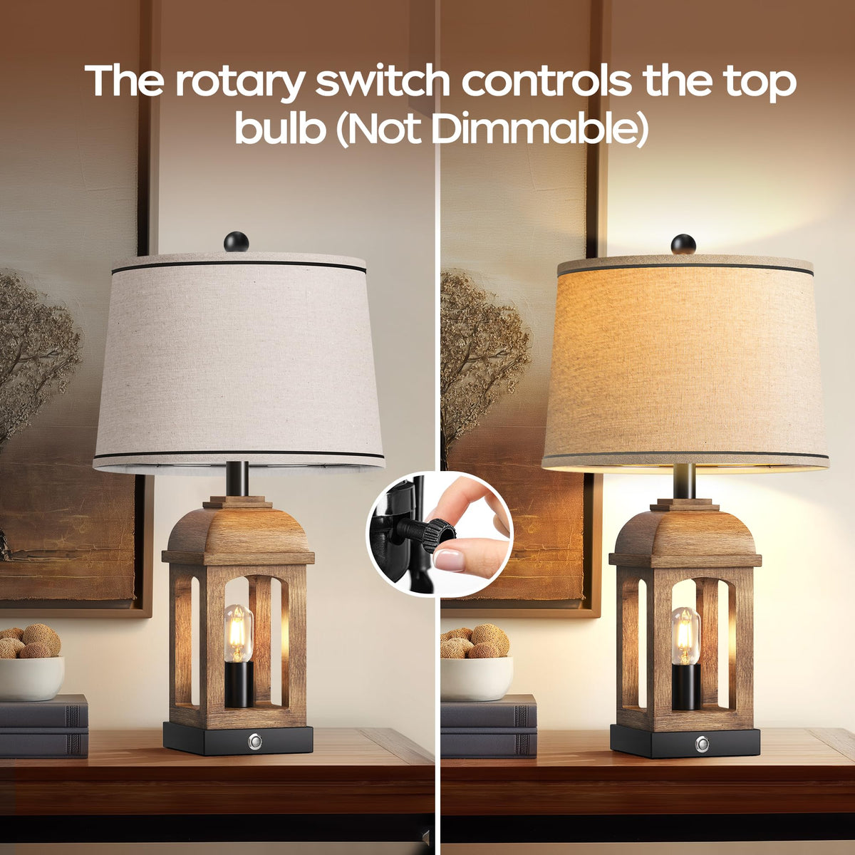 QiMH lamp base with USB A+C ports keeps devices charged.