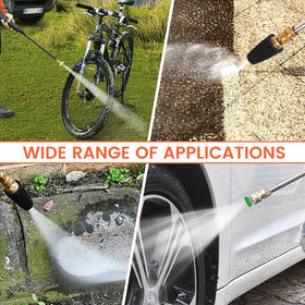 Qimshemi patterns optimize cleaning of vehicles and boats.