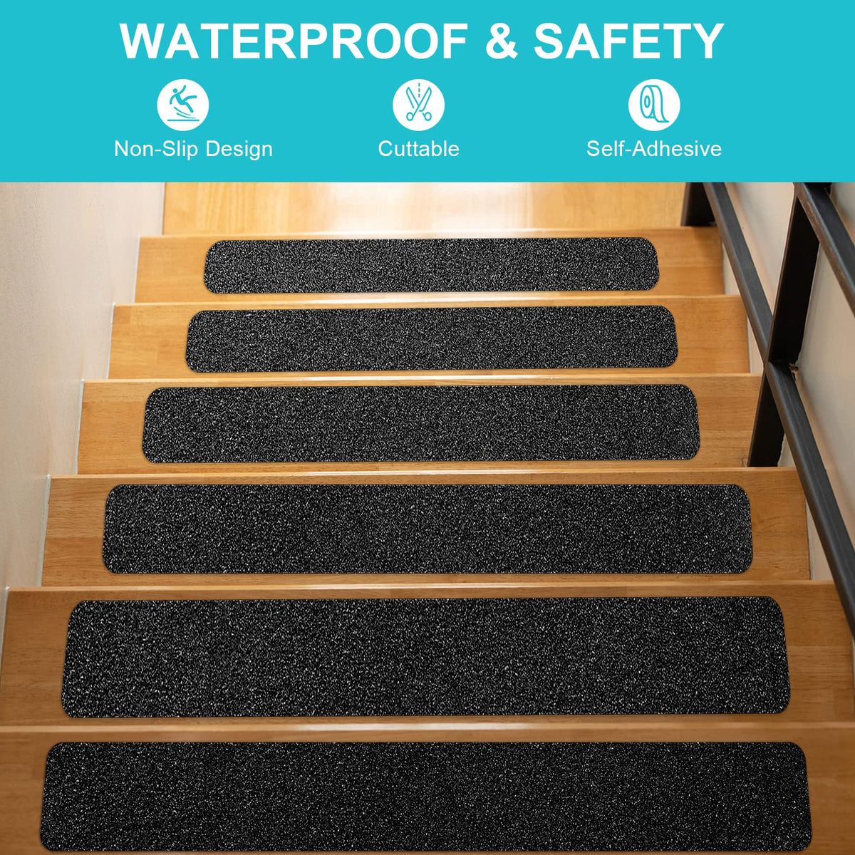 Qingluan anti-slip tape applied to ramps and skateboards for confident traction.