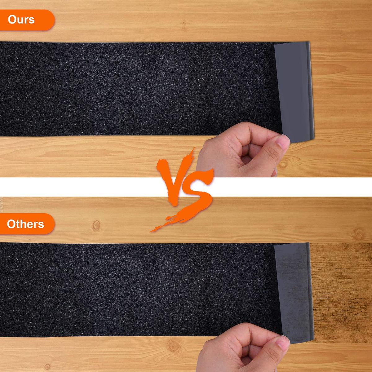 Qingluan anti-slip tape with waterproof base for all-weather performance.