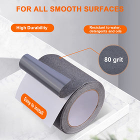 Qingluan grip tape on indoor stairs boosts daily traction and safety.