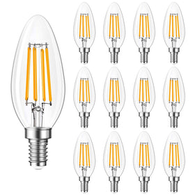 Qingmiao B11 E12 candle bulb 4W output for chandelier lighting