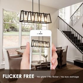 Qingmiao dimmable bulbs deliver flicker-free, low-heat lighting.