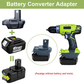 QINIZX adapter not a charger; use original chargers for batteries