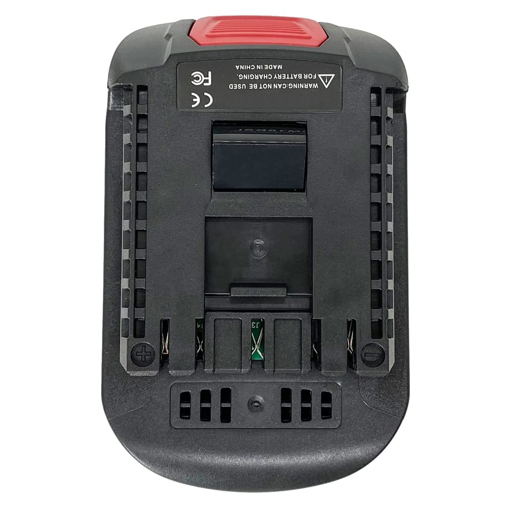 QINIZX adapter connectors, visual4, ensures a secure fit with Bosch 18V tools.