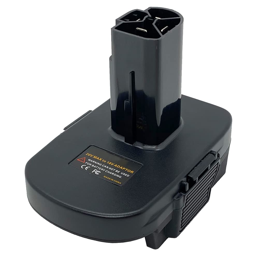 QINIZX USB Battery Adapter USB port active for on-site charging.