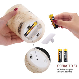 Qinxiang cordless candles, 10-key remote, ideal for weddings