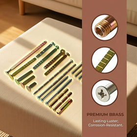 QIPAKLT heavy-duty construction reinforces reliability for patio and security doors.