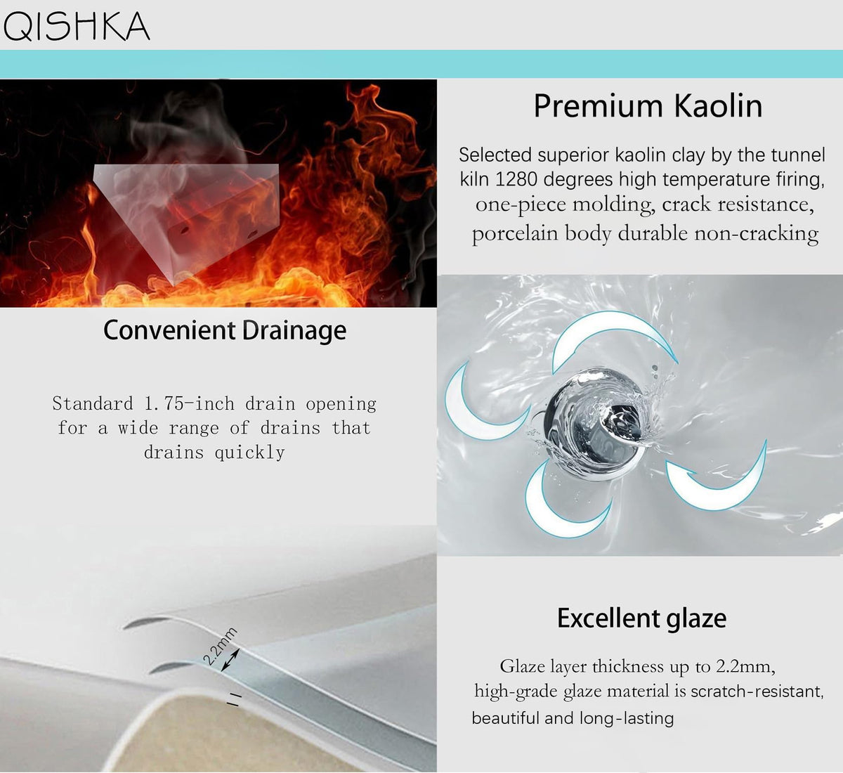 QISHKA packaging protects during transit and offers responsive after-sales support.