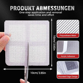 QITELL disposable hair catcher with adhesive strip provides secure, mess-free maintenance.