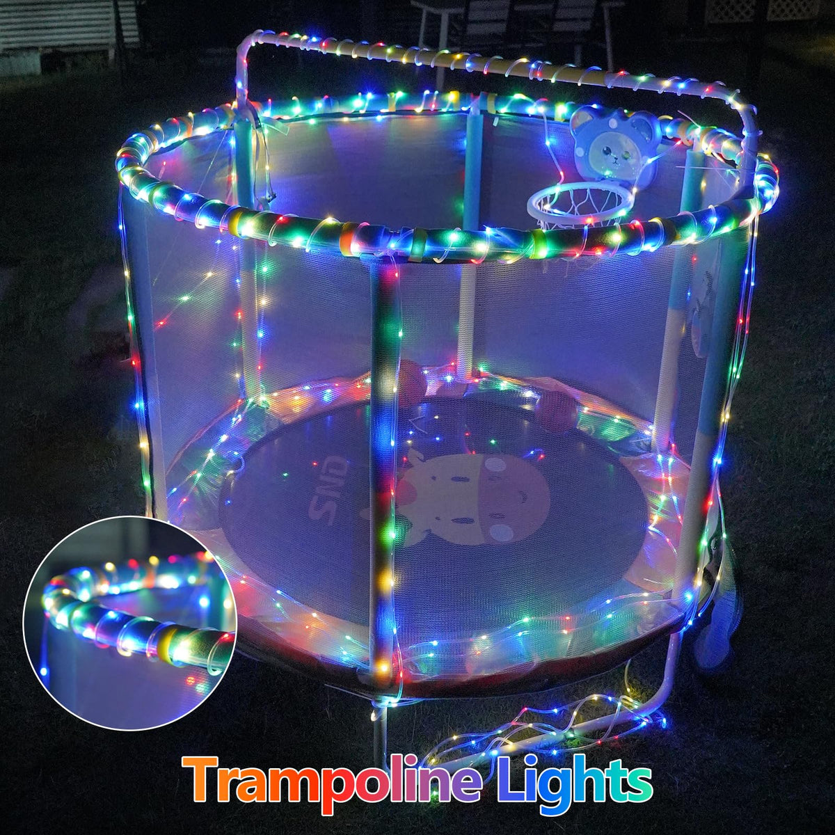 QITONG clear tube showing durable, tangle-free installation options.